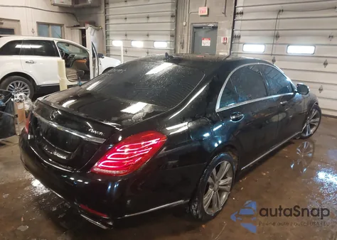 2014 Mercedes-Benz S 550 4Matic z USA, uszkodzony, nr VIN WDDUG8FB3EA060902